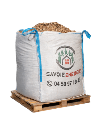 Big bag plaquette paillage crible 1m3